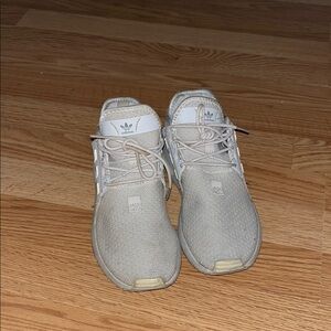 Adidas woman  Beige Knit Sneakers